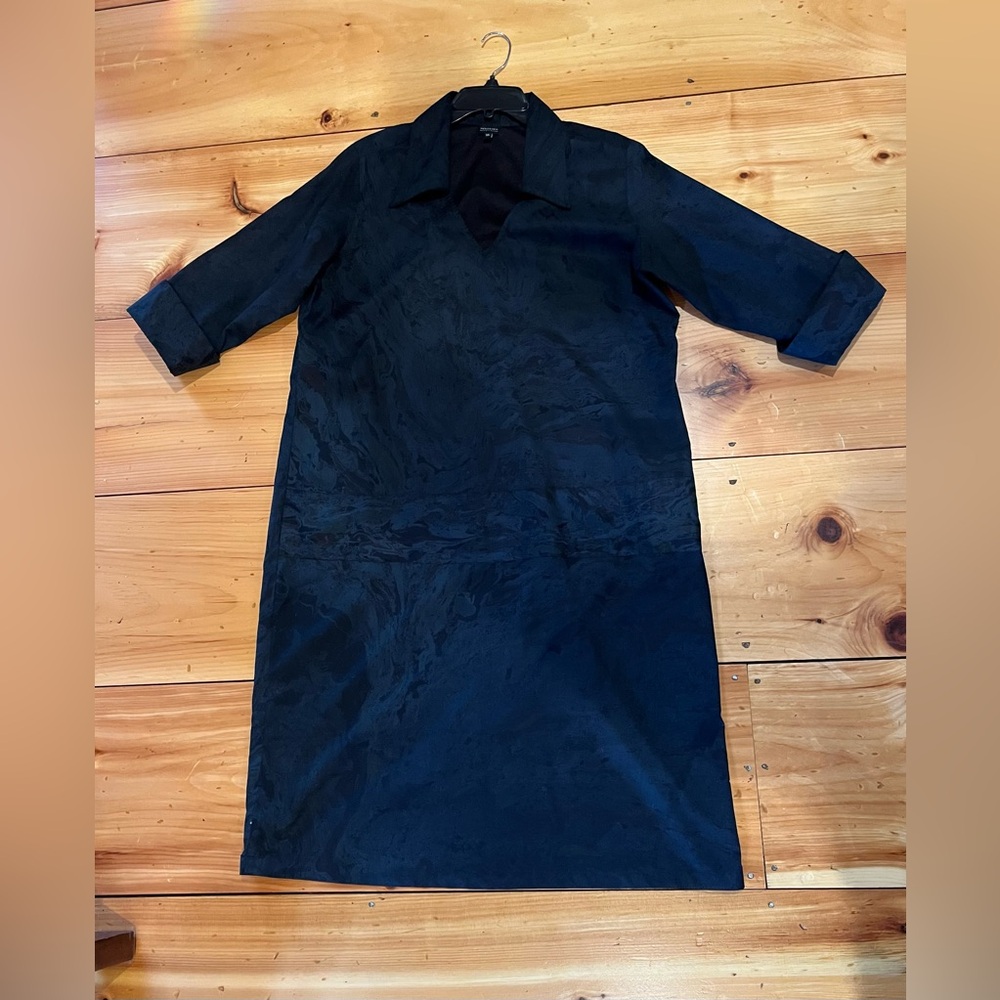 Meg Cohen Marbled Print Dress